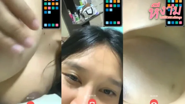 คลิปหลุด18+ น้องเรน สาวขี้เงี่ยน มาชวนแฟนหนุ่มนัดคอลเสียวหลังไม่ได้เจอกันนานเลยม