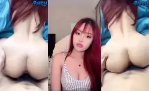 คลิปหลุด สาวรังสิตผมแดง มาแรงโดนผัวซอยท่าหมามาแรงมาใหม่เย็ดกันดีหันหลังหันหนีหัน-300x450